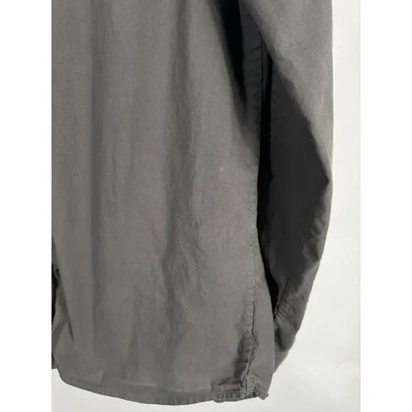 Mika Jaymes Men's Medium Gray Long Sleeve Button Down Shirt‎